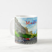 Straat Madrid. Koffiemok (Voorkant links)