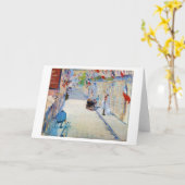 Straat met Franse vlaggen, Manet Kaart (Gele Bloem)