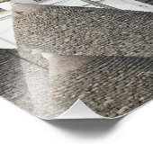 Straat met trulli-huizen in Alberobello, Puglia Foto Afdruk (Hoek)