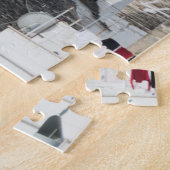 Straat met trulli-huizen in Alberobello, Puglia Legpuzzel (Zijkant)