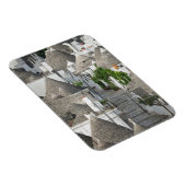 Straat met trulli-huizen in Alberobello, Puglia Magneet (Rechterzijde)