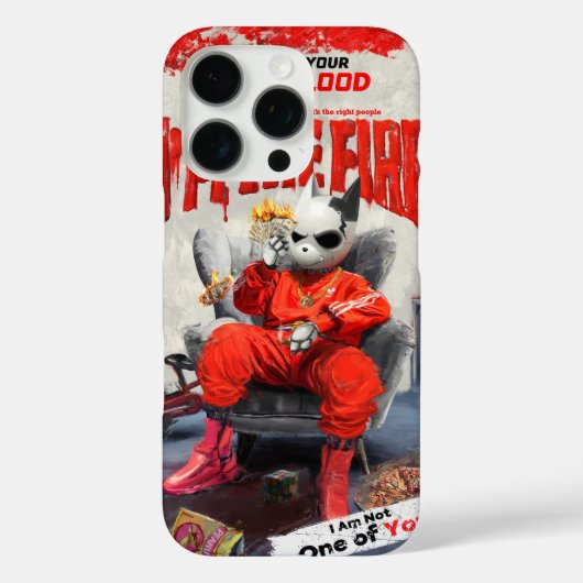 Straat mode telefoonhoesje Case-Mate iPhone case (Achterkant)