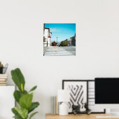 Straat naar de lucht poster (Thuiskantoor)
