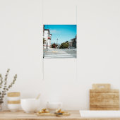 Straat naar de lucht poster (Keuken)
