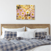 Straat op weggevapt canvas afdruk (Insitu (Slaapkamer))