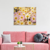 Straat op weggevapt canvas afdruk (Insitu (Woonkamer))