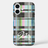 Straat Pset Pattern met monogram Case-Mate iPhone Case (Achterkant)