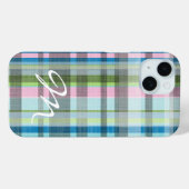 Straat Pset Pattern met monogram Case-Mate iPhone Case (Achterkant (horizontaal))