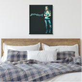 Straat Qeen opgespannen canvasprint Canvas Afdruk (Insitu (Slaapkamer))