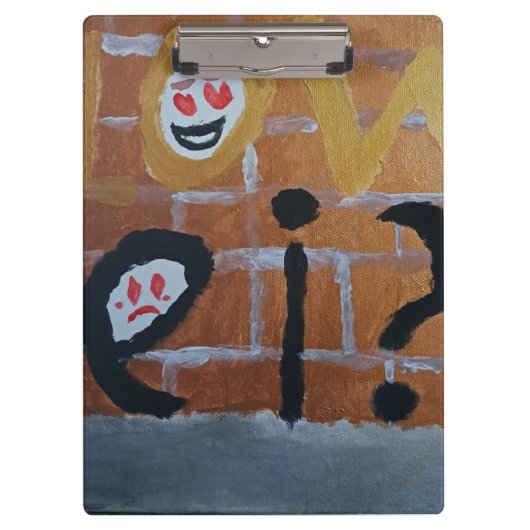 straat / rivier klembord (Voorkant)
