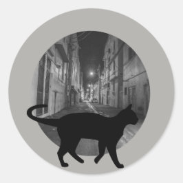 Straat Ronde Sticker