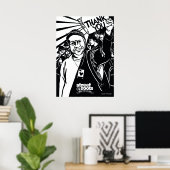 Straat Roots Hartelijk dank - Nikki McClure art Poster (Thuiskantoor)