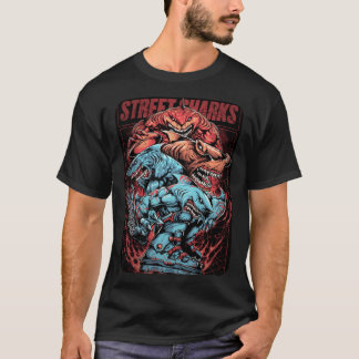 Straat s retro t-shirt