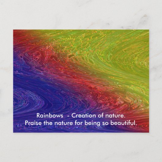 Straat Smart Rainbow-kapitein Briefkaart (Voorkant)