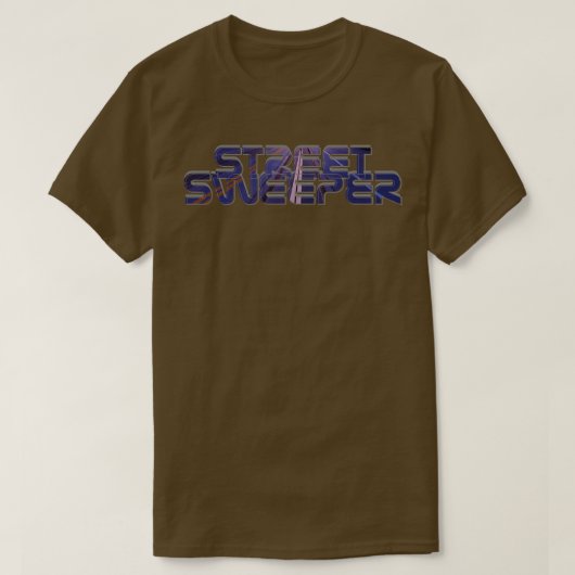 Straat Sweeper T-shirt (Design voorkant)