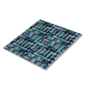 Straat, Urban. Tegeltje (Zijkant)