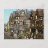 Straat van Chester, Engeland (1900) Briefkaart (Voorkant)