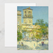 Straat van de Grote Kapitein | Childe Hassam (Voorkant / Achterkant)