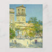 Straat van de Grote Kapitein | Childe Hassam Briefkaart (Voorkant)