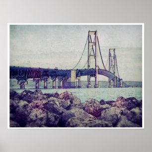 Straat van de makreel poster