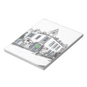 straat van de oude stad notitieblok (Linkerzijde)