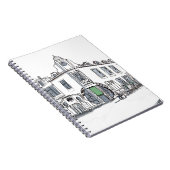 straat van de oude stad notitieboek (Rechterzijde)