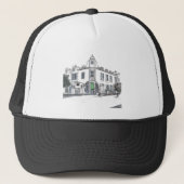 straat van de oude stad trucker pet (Voorkant)