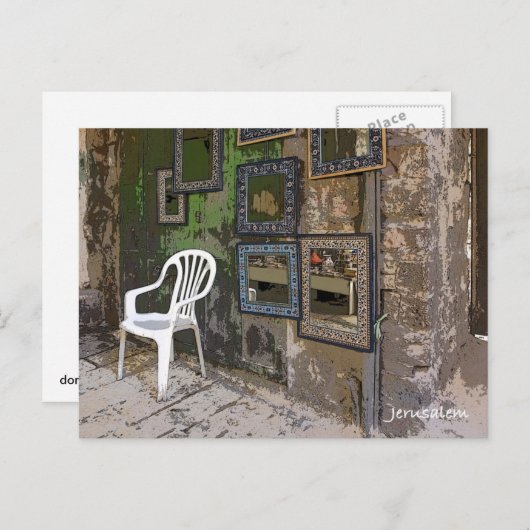 Straat van Jerusalem Briefkaart (Voorkant / Achterkant)