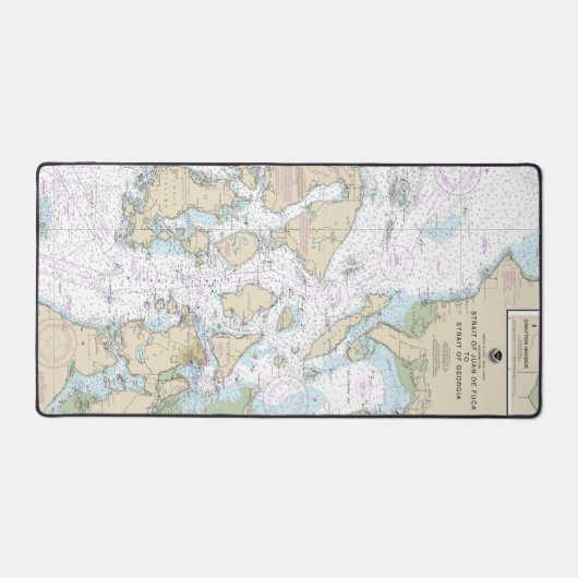 Straat van Juan de Fuca tot Straat van Georgia Bureaumat (Voorkant)