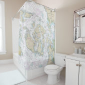 Straat van Juan de Fuca tot Straat van Georgia Douchegordijn (In situ)