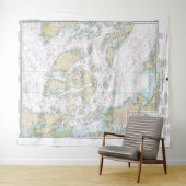 Straat van Juan de Fuca tot Straat van Georgia Wandkleed (In Situ (horizontaal))