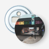 straat van Leeds Button Flesopener (Voorkant)