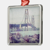 Straat van makreel metalen ornament (Links)