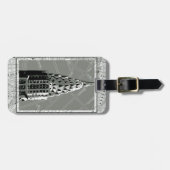 Straat van New York met Empire State Building Bagagelabel (Voorkant horizontaal)