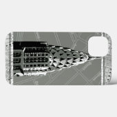 Straat van New York met Empire State Building Case-Mate iPhone Case (Achterkant (horizontaal))