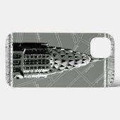 Straat van New York met Empire State Building Case-Mate iPhone Case (Achterkant (horizontaal))