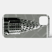 Straat van New York met Empire State Building Case-Mate iPhone Case (Achterkant (horizontaal))