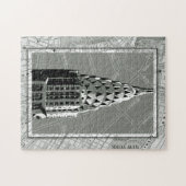 Straat van New York met Empire State Building Legpuzzel (Horizontaal)