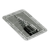 Straat van New York met Empire State Building Magneet (Rechterzijde)