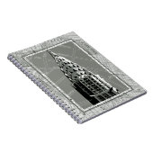 Straat van New York met Empire State Building Notitieboek (Rechterzijde)