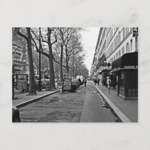 Straat van Parijs Briefkaart