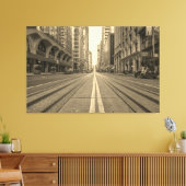 Straat van San Francisco Canvas Afdruk (Insitu (Woonkamer))