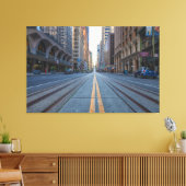Straat van San Francisco Canvas Afdruk (Insitu (Woonkamer))