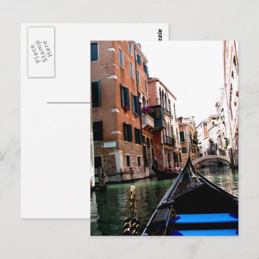 Straat van Venetië Briefkaart (Voorkant / Achterkant)