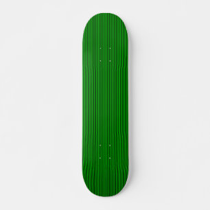 Straat zwarte lijnen - op groen skateboard