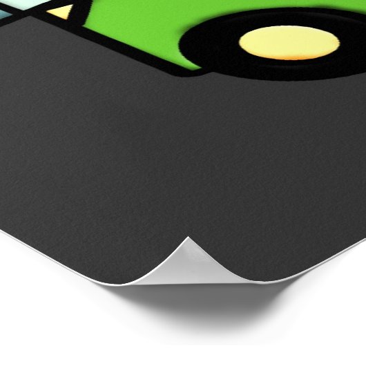 Straatafbeelding Poster (Hoek)