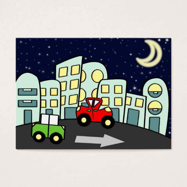Straatafbeelding Visitekaartjes (Voorkant)