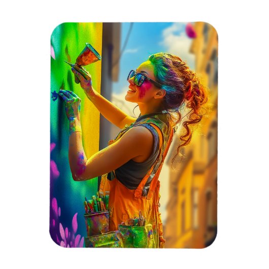 Straatartiest Magneet (Verticaal)