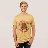 Straatartiest Tri-Blend Shirt (Voorkant volledig)