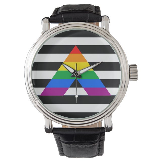 STRAATBAAR ALLEEN PRIDE 2014 PRIDE HORLOGE (Voorkant)